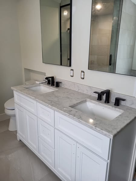 An exterior plumbing project completed in Monte Creek.